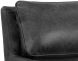 Easton Swivel Lounge Chair (Marseille Black Leather)