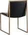 Blair Dining Chair (Set of 2 - Leather with Antique Brass Base)