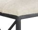 Bria Bench (Cowhide with Black Base)