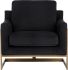 Kalmin Lounge Chair (Abbington Black)