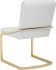 Marcelle Dining Chair (White Croc)