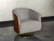 Arnelle Swivel Lounge Chair (Polo Club Stone)