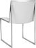Blair Dining Chair (Set of 2 - Stainless Steel & White Croc)