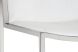 Blair Dining Chair (Set of 2 - White Croc with Polished Base)