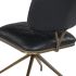 Virtu Swivel Dining Chair (Set of 2 - Bravo Black)