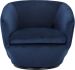 Treviso Swivel Lounge Chair (Metropolis Blue)