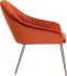 Fletcher Lounge Chair (Velvet Rust)