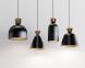 Danica Pendant Lamp(Cup - Gold Iron with Black Base)