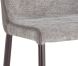 Klaus Barstool (Faux Leather & Fabric with Gunmetal Base)