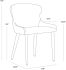 Evora Dining Chair (Set of 2 - Dillon Stratus)