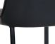 Klaus Barstool (Faux Leather & Fabric with Black Base)