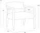 Keagan Lounge Chair (Saloon Light Grey Leather)
