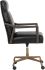 Collin Chaise de Bureau (Cuir Noir Cortina)