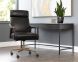 Collin Office Chair (Cortina Black Leather)