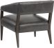 Carlyle Lounge Chair (Brentwood Charcoal Leather)