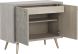 Aniston Sideboard (Small - White Ceruse & Taupe Shagreen)
