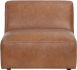 Watson Modular - Marseille Camel Leather (Armless Chair)