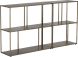 Eiffel Low Bookcase (Small - Antique Brass)