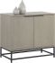 Rebel Sideboard (Small - Black & Taupe)
