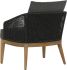 Capri Lounge Chair (Natural & Gracebay Grey)