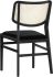 Annex Dining Chair (Set of 2 - Black & Velvet Black)