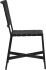 Omari Dining Chair (Set of 2 - Black & Black Leather)