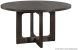 Cypher Dining Table Base (Wood & Dark Brown)