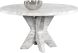Cypher Dining Table Top (Marble Look & White)