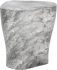 Dali End Table (Large - Marble Look & Grey)