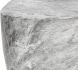 Dali End Table (Large - Marble Look & Grey)