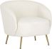 Clea Lounge Chair (Altro White)