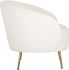 Clea Lounge Chair (Altro White)