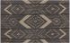 Asana Hand-Woven Rug (5x8 - Charcoal & Beige)