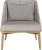 Andria Lounge Chair (Grey & Pallazo Taupe)