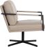 Randy Swivel Lounge Chair (Alpine Beige Leather)