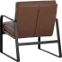 Sterling Lounge Chair (Missouri Mahogny Leather)
