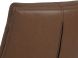 Keller Swivel Lounge Chair (Missouri Mahogany Leather)