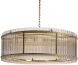 Kore Chandelier (Large - Brass &Clear)