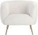 Amara Lounge Chair (Copenhagen White)
