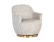 Casey Swivel Lounge Chair (Nono Cream)