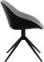 Mccoy Swivel Dining Chair (November Grey & Nightfall Black)