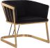 Caily Lounge Chair (Abbington Black)