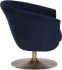 Carine Swivel Lounge Chair (Abbington Navy)