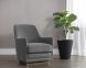 Marcela Swivel Lounge Chair (Belfast Koala Grey)
