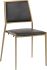 Odilia Stackable Dining Chair (Set of 2 - Bravo Portabella)