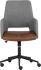 Ian Office Chair (Bravo Cognac & Salt And Pepper Tweed)