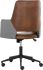 Ian Office Chair (Bravo Cognac & Salt And Pepper Tweed)