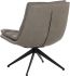 Keller Swivel Lounge Chair (Missouri Stone Leather)
