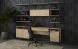 Ambrose Modular Bookcase (Small - Rustic Oak & Black)