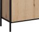 Ambrose Modular Bookcase (Large - Rustic Oak & Black)